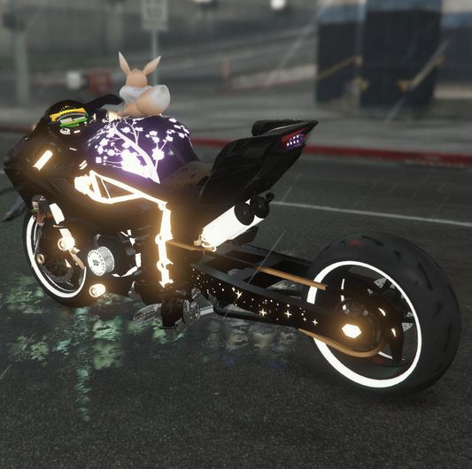 Kawasaki H2R Custom | Fivem Ready | Debadged