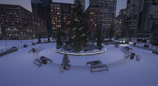 Xmas Legion Square | Fivem Ready | MLO | Christmas Map
