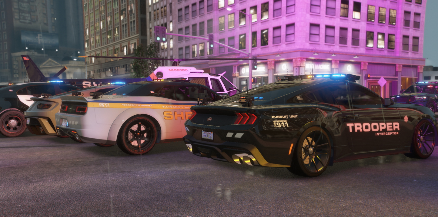 Police Car Pack v2 l FiveM Ready l Lore Friendly l TOS Compliant