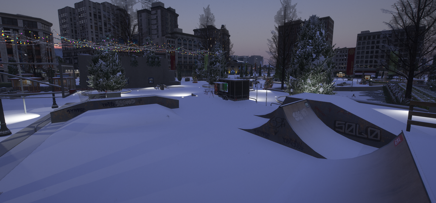 Xmas Legion Square | Fivem Ready | MLO | Christmas Map