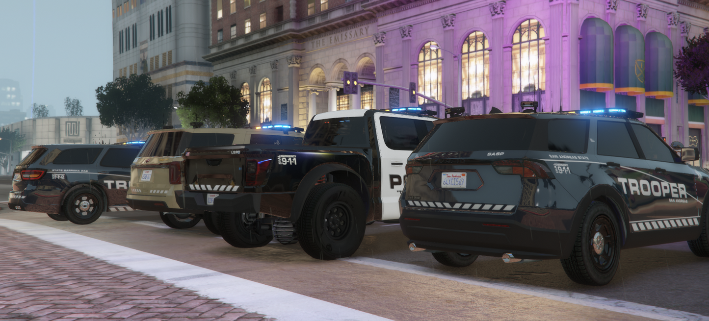 Police Car Pack v2 l FiveM Ready l Lore Friendly l TOS Compliant