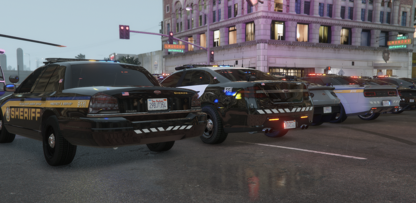 Police Car Pack v2 l FiveM Ready l Lore Friendly l TOS Compliant
