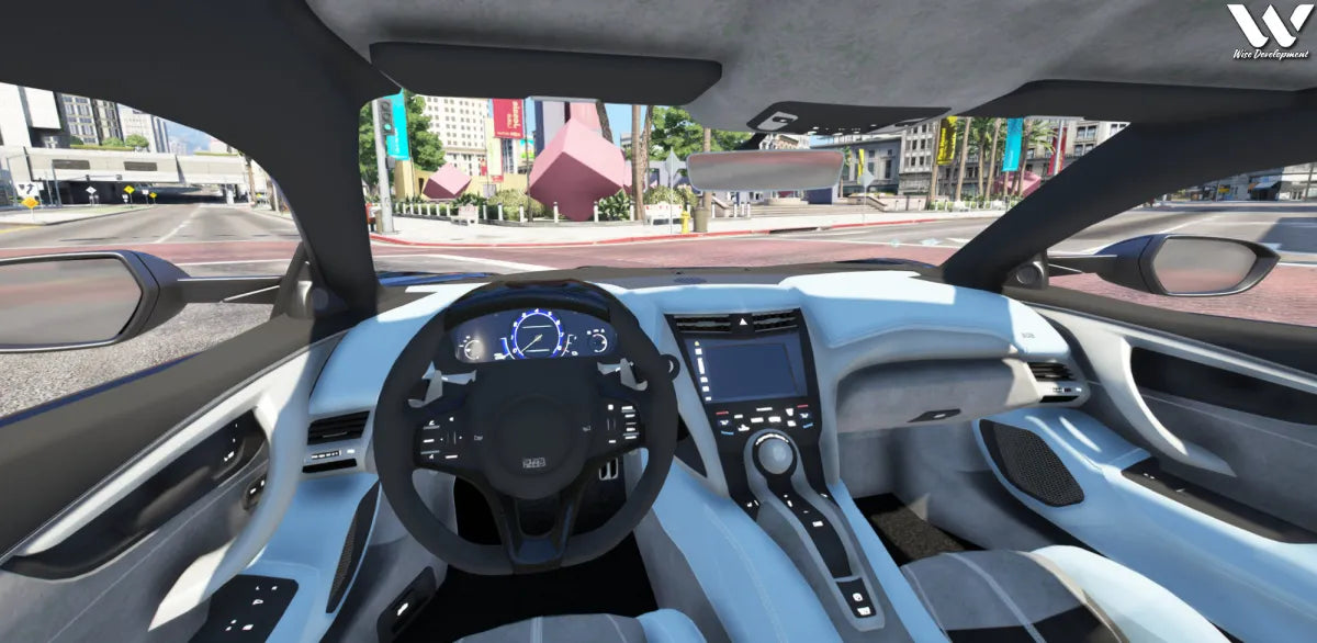 Acura SFS | Fivem Ready | Debadged | Custom Livery