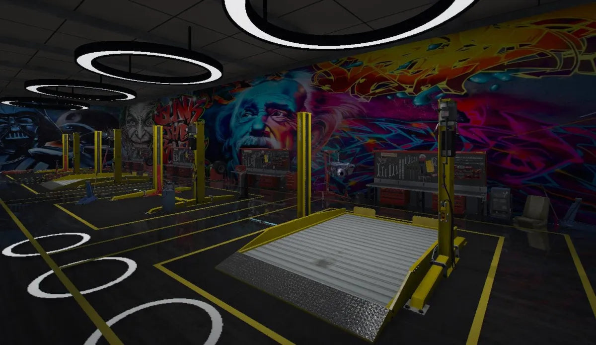 Airport Mechanic | Fivem Ready | MLO | Auto Garage | automotive repair shop
