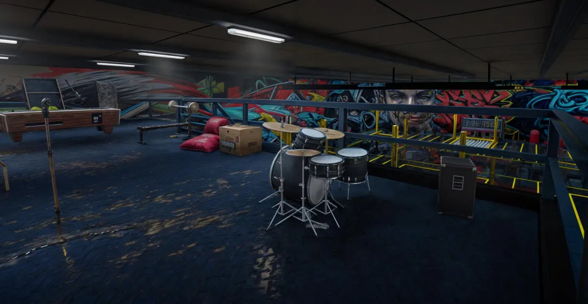 Airport Mechanic | Fivem Ready | MLO | Auto Garage | drum set cymbals