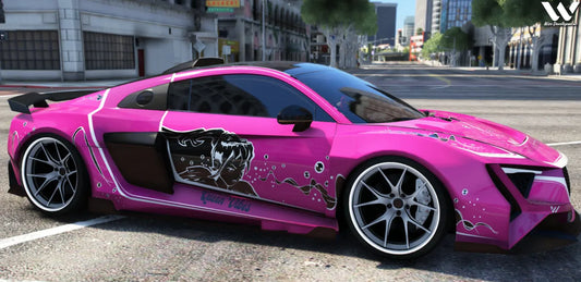 Audi R8 Queen Vibes | Fivem Ready | Debadged | Custom Livery