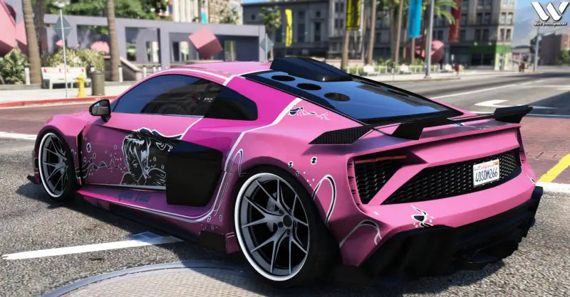 Audi R8 Queen Vibes | Fivem Ready | Debadged | Custom Livery