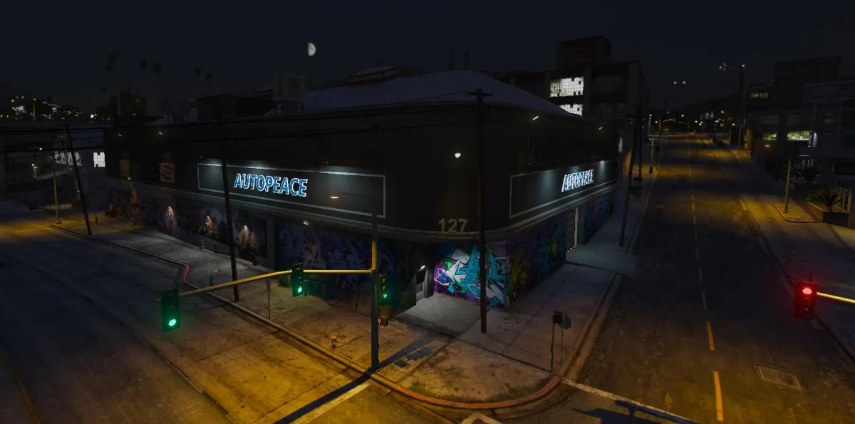 AutoPeace Mechanic | Fivem Ready | MLO | Garage | Custom Map