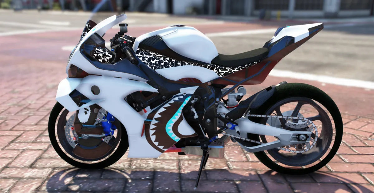 BMW S1000RR Drip | Fivem Ready | Debadged | Custom Livery