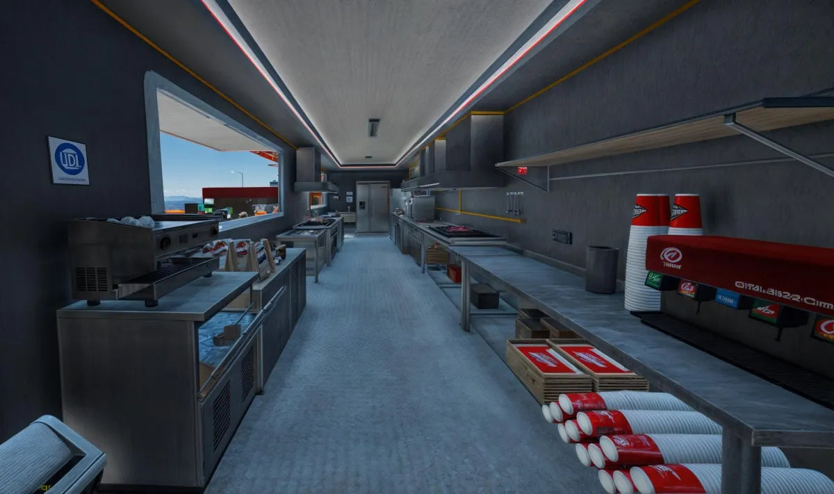 Bus Burger | MLO | Fivem Ready | Del Perro Pier