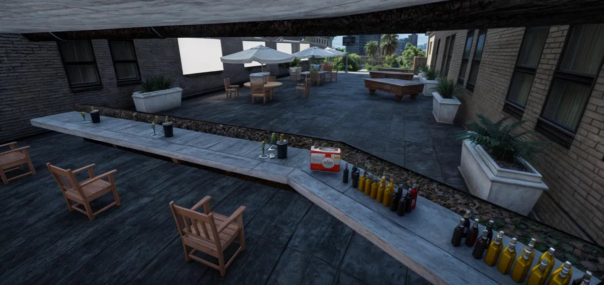 Car Wash & Cafe | Fivem Ready | Business MLO l Roleplay | Interior | Optimized