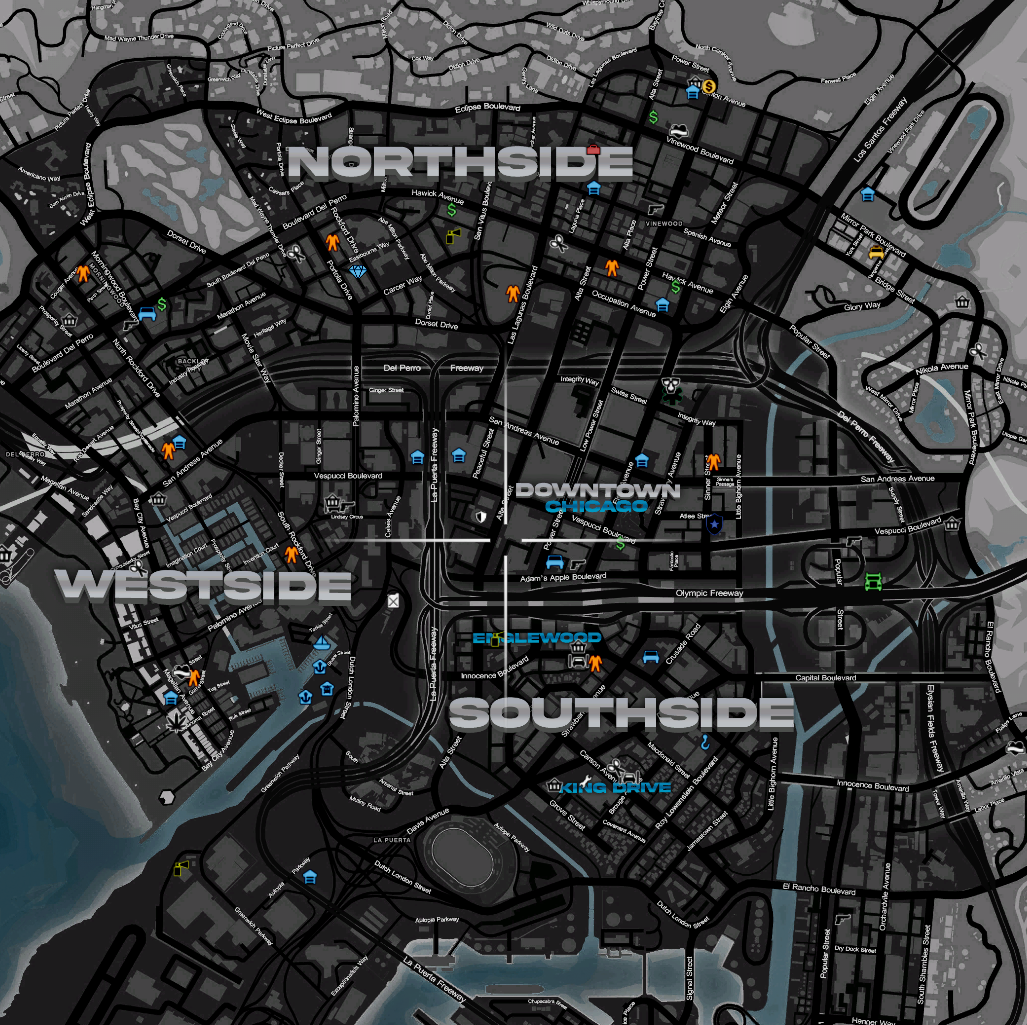 Chicago Custom Minimap | Fivem Ready | Scripts