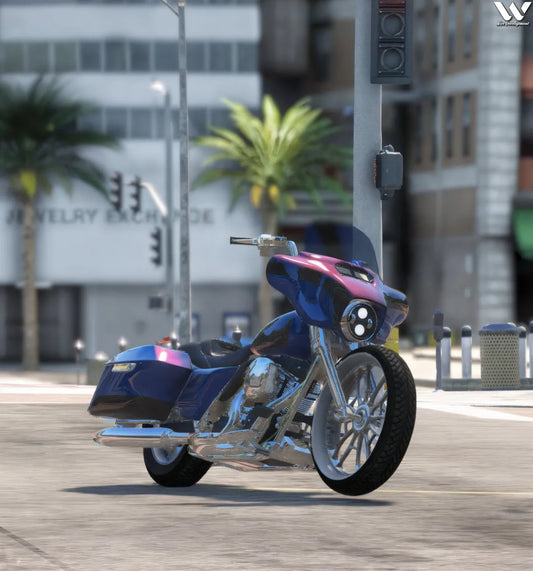 Chrome Rebel Chopper | Fivem Ready | Lore-Friendly