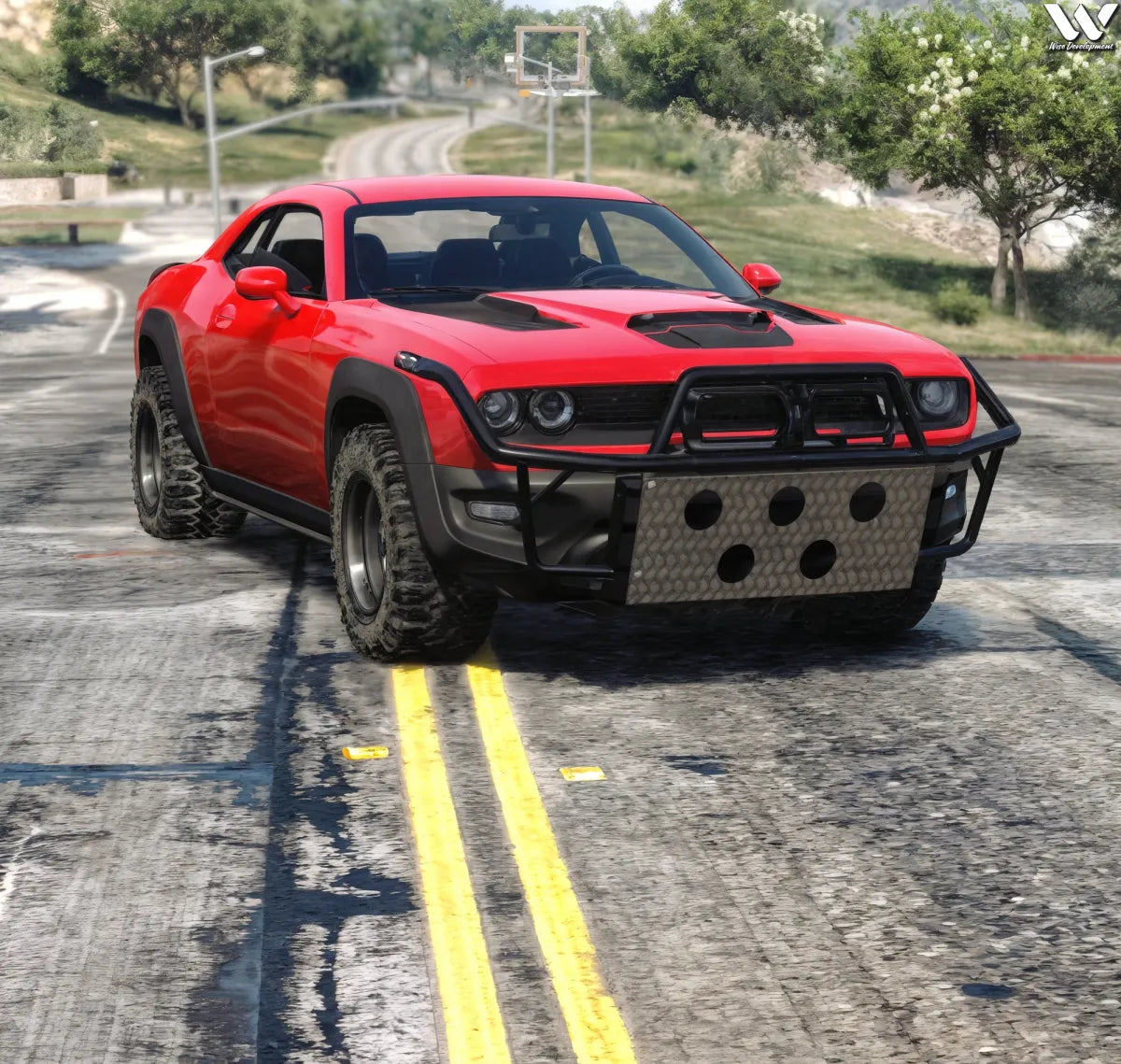 Custom Challenger | Fivem Ready | Debadged | Rambar
