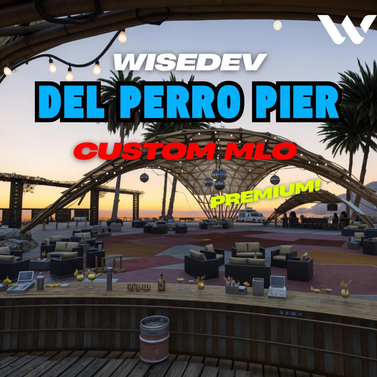 Custom Pier | Fivem Ready | MLO | Roleplay