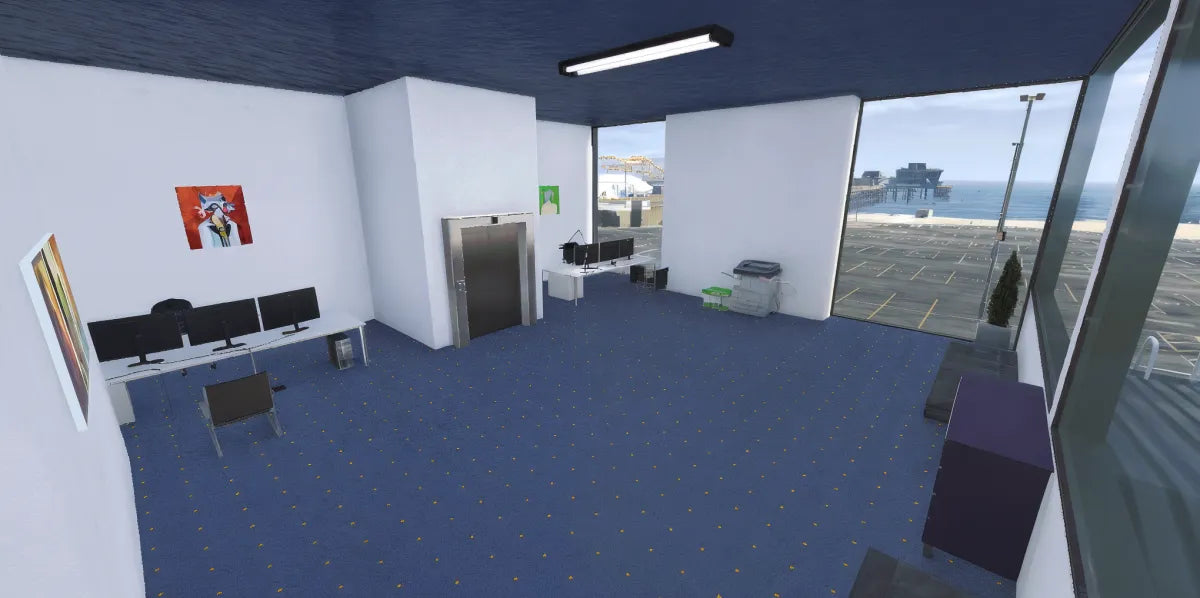 Del Perro Taxi Station | FiveM Ready | MLO