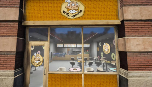Donut Store: Wise Browns | Fivem Ready | MLO | Cafe - Restaurant