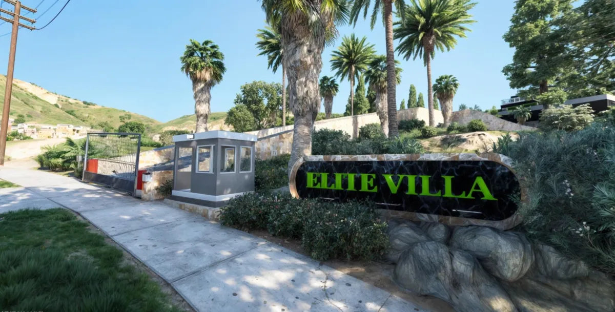Elite Villa Mansion | Fivem Ready | MLO | Mirror Park | Mafia Mansion | Custom Map