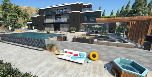 Elite Villa Mansion | Fivem Ready | MLO | Mirror Park | Mafia Mansion | Custom Map