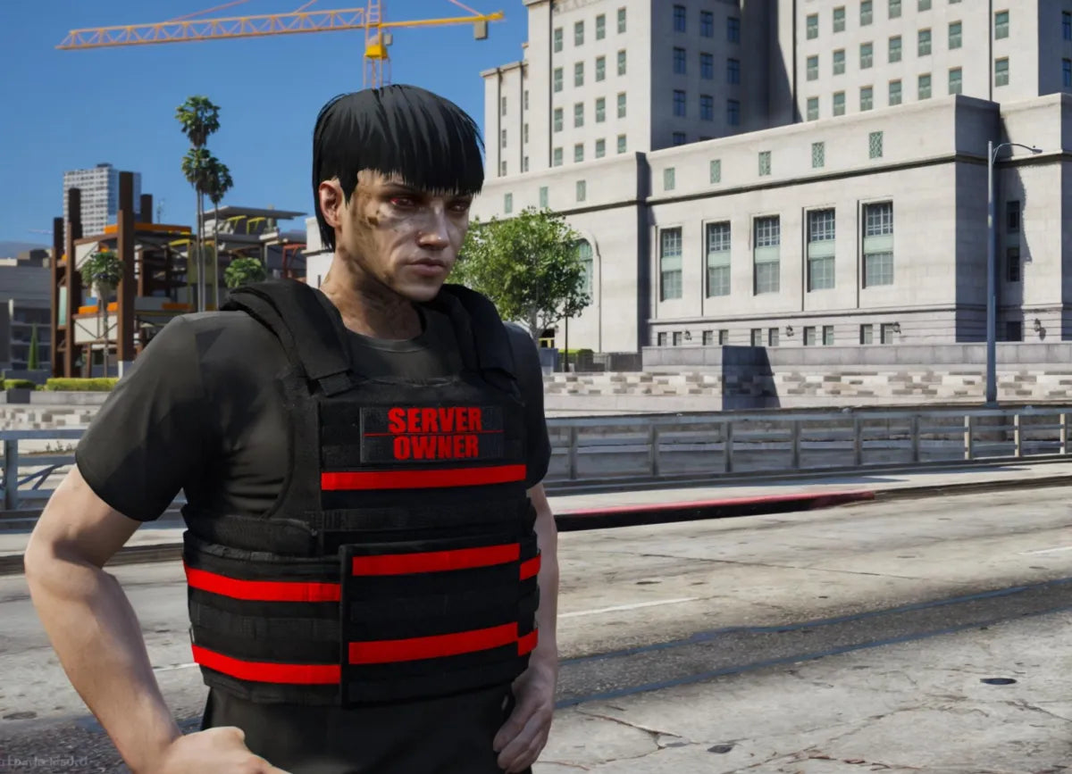 EUP Pack: Staff Wests | Fivem Ready | TOS Compliant | Unbranded man server owner vest