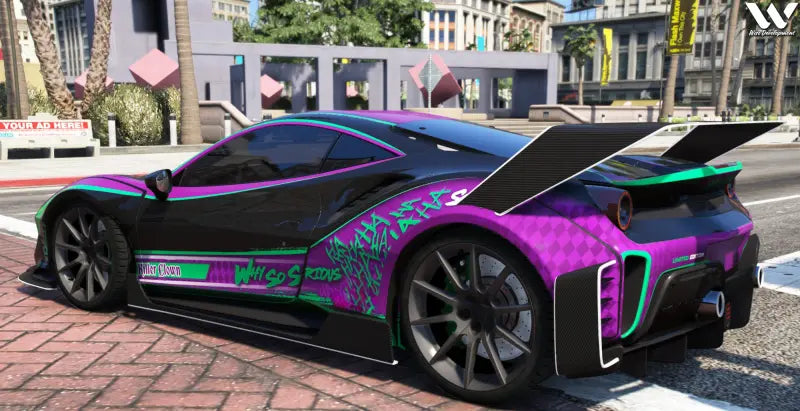 Ferrari Pfista Killer Clown | Fivem Ready | Debadged | Custom Livery