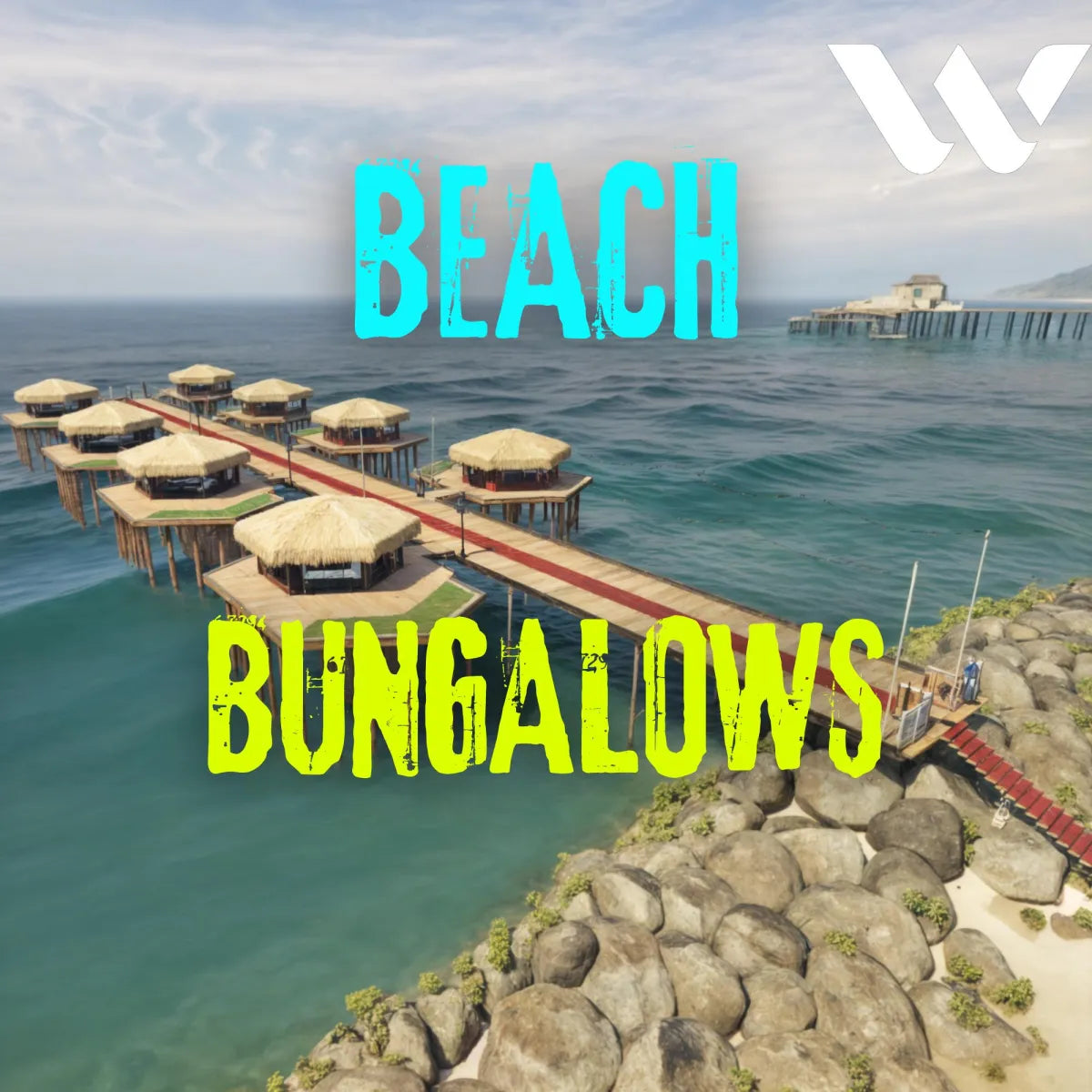 Fivem Beach Bungalows | Fivem Ready | Pier Houses | MLO