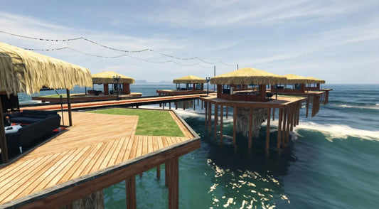 Fivem Beach Bungalows | Fivem Ready | Pier Houses | MLO