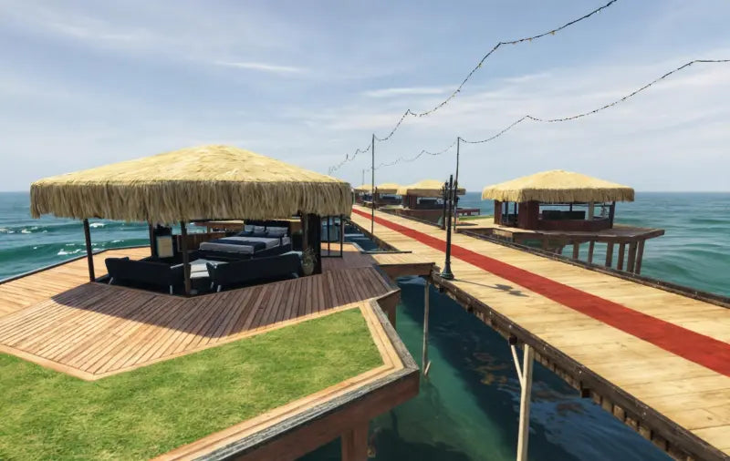 Fivem Beach Bungalows | Fivem Ready | Pier Houses | MLO