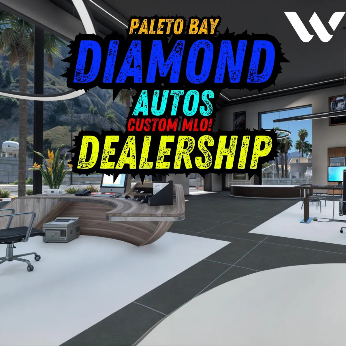 Fivem Custom Dealership | MLO | Paleto Bay | Diamond Autos | Roleplay