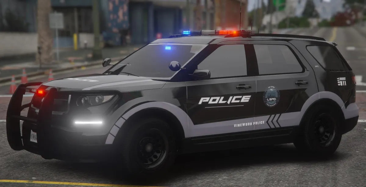 Fivem Police Car Pack Lore-Friendly l Custom Livery