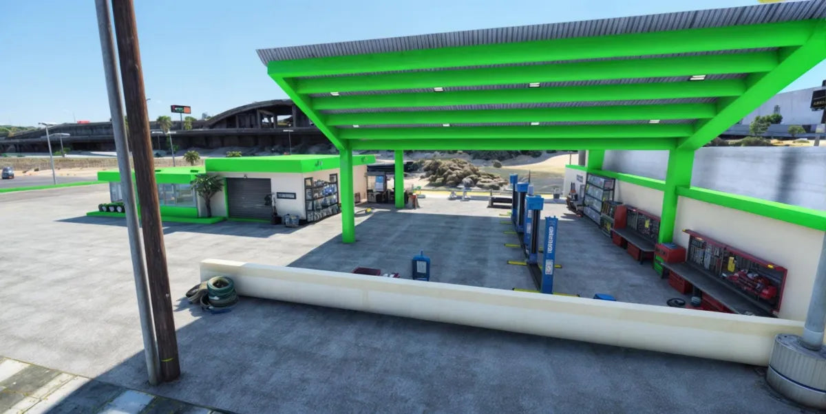 Fivem Seaside Mechanic | MLO l Fivem Ready l Marine Motors | Custom Map