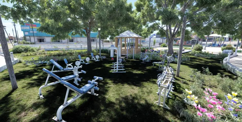 Fivem South Park | MLO l Fivem Ready | GYM - Park | Southside | Custom Map