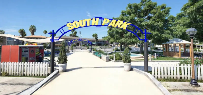 Fivem South Park | MLO l Fivem Ready | GYM - Park | Southside | Custom Map