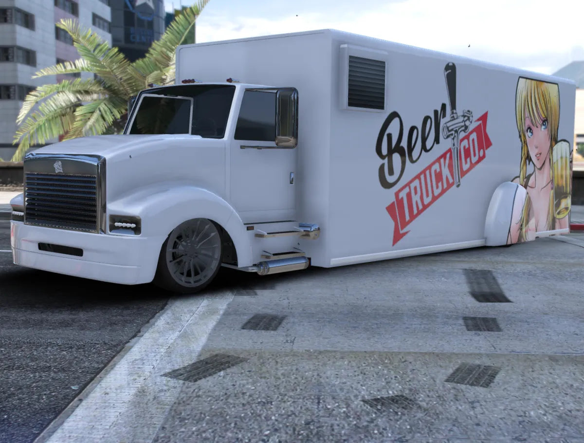 Food Truck Custom | Fivem Ready | Lore-Friendly | Livery