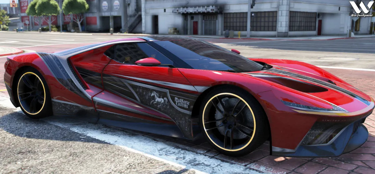 Ford GT MK2 Madhorse | Fivem Ready | Debadged | Custom Livery