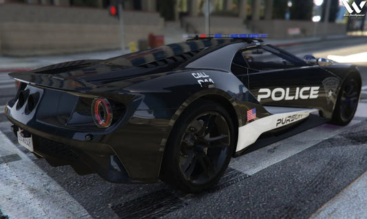 Ford GT Police | Fivem Ready | Debadged