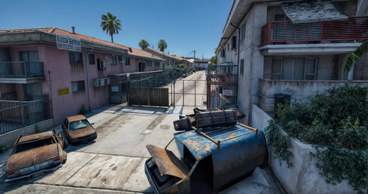 Forum Drive Hood | FiveM Ready | MLO | Gang Hood | Roleplay | Optimized