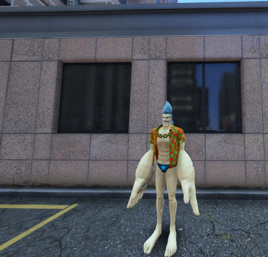 Franky One Piece | Fivem Ready l Anime Ped | Roleplay