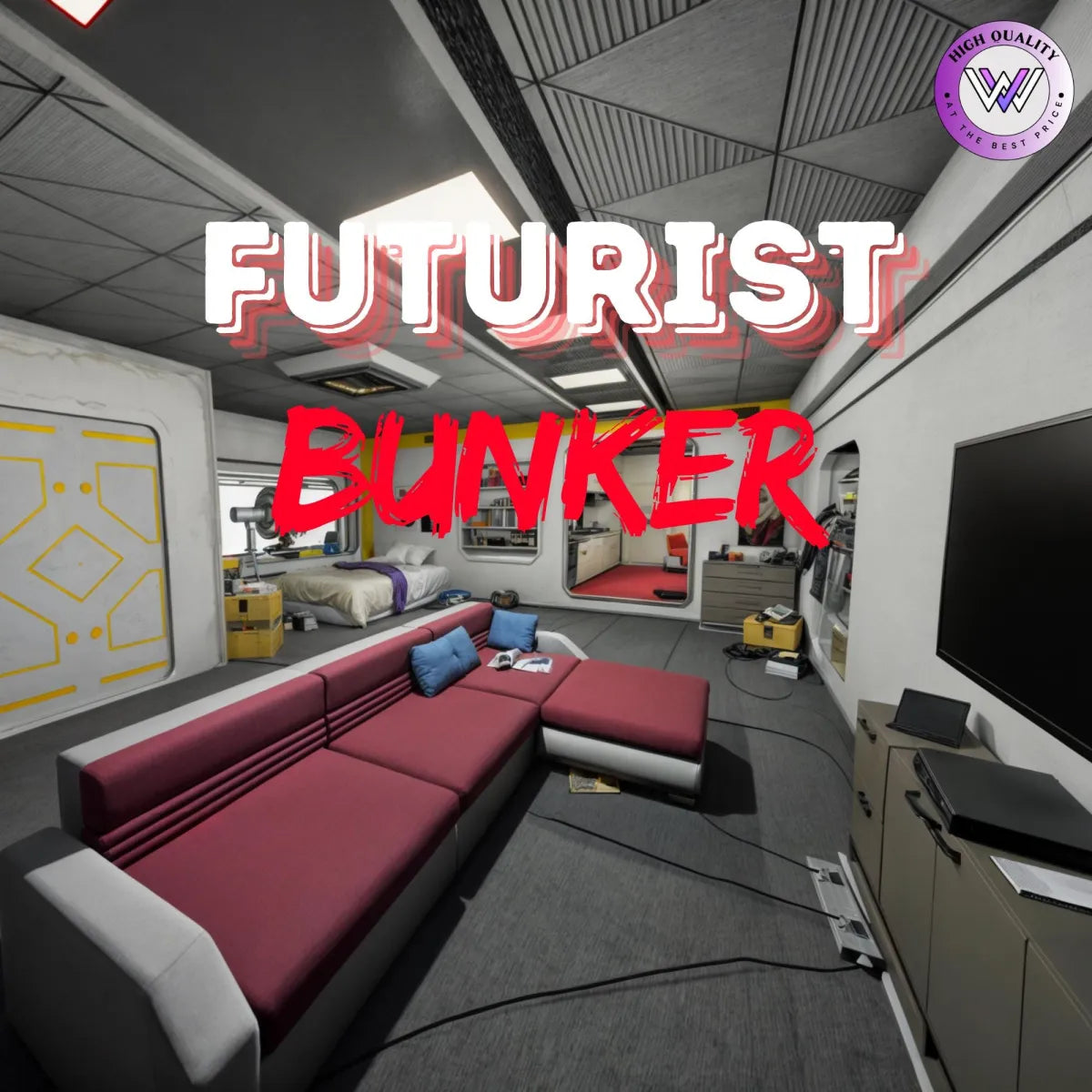 Futurist Bunker | Fivem Ready | MLO