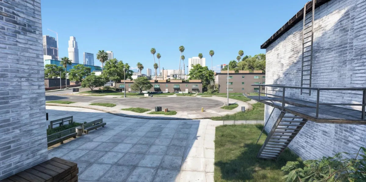 Groove Hood Apartments | Fivem Ready | MLO | Gang Hood | Custom Map | urban apartment complex
