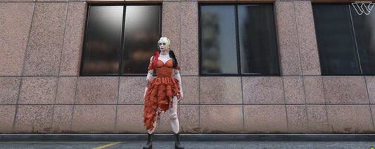 Harley Quinn Red | Fivem Ready l Movie Ped | Roleplay