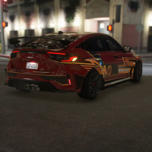 Honda Civic Type R | Fivem Ready | Debadged | Custom