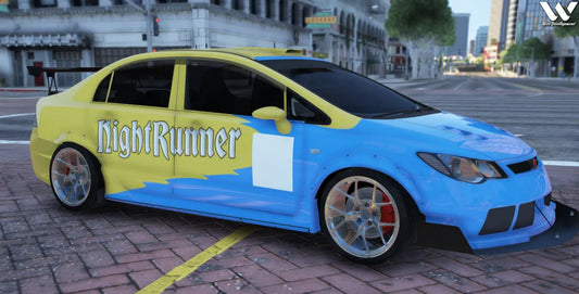 Honda F2 Nightrunner | Fivem Ready | Debadged | Custom Livery