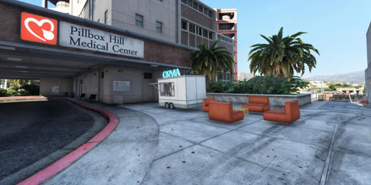 Hospital Cafe | Fivem Ready l Custom Map