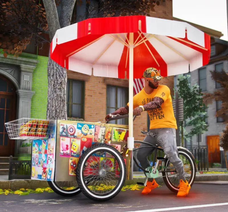 Ice Cream Bike | Fivem Ready | Lore-Friendly