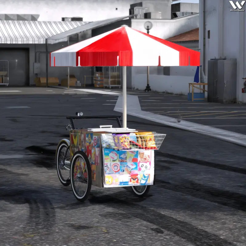 Ice Cream Bike | Fivem Ready | Lore-Friendly