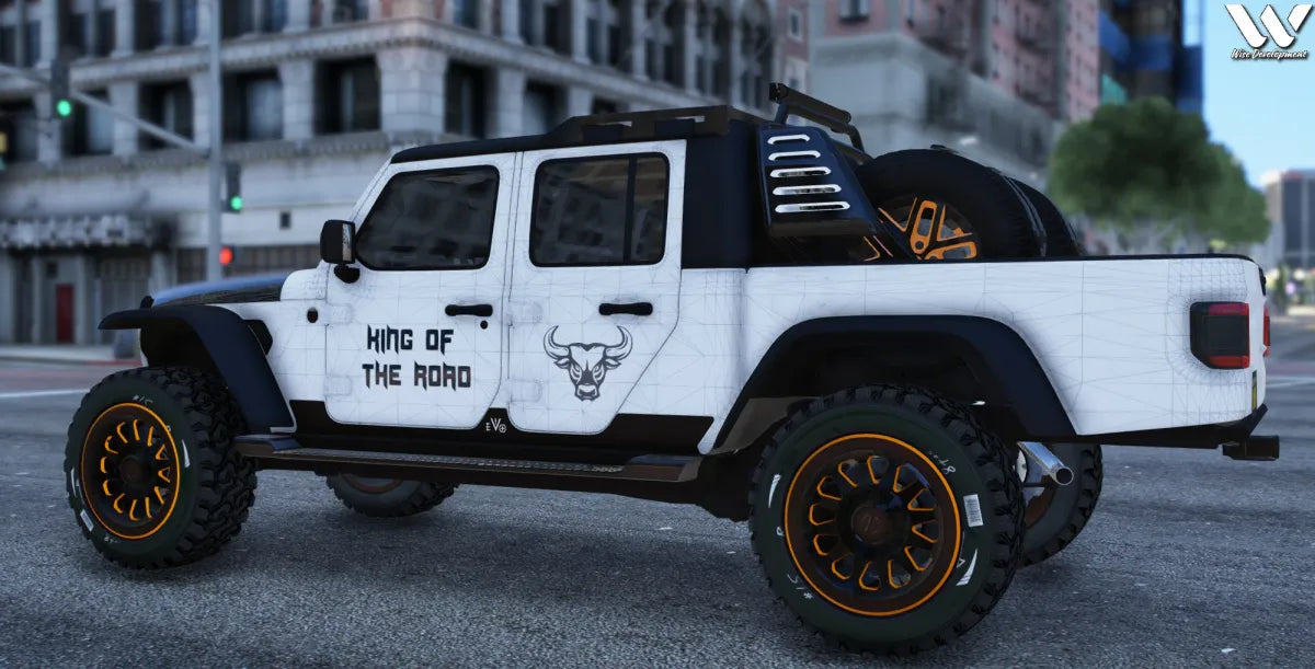 Jeep Glad King Of The Road | Fivem Ready | Debadged | Custom Livery