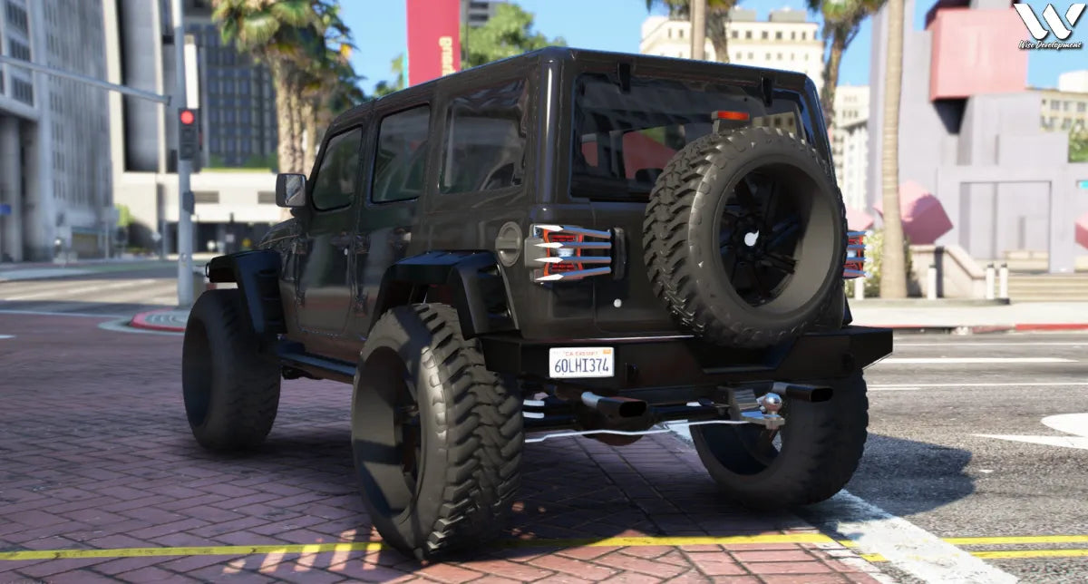 Jeep Sahara King Of Offroad | Fivem Ready | Debadged | Custom Livery