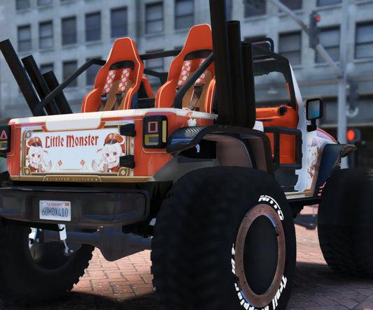 Jeep Trailcat Little Monster | Fivem Ready | Debadged | Custom Livery