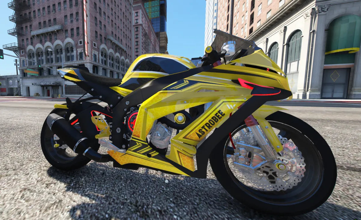 Kawasaki ZX10R Astrobee | Fivem Ready | Debadged | Custom Livery
